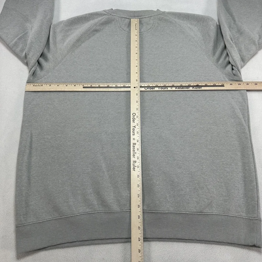 Carhartt Force Sweatshirt Mens XL Gray Crewneck Fleece Kangaroo Pocket Relaxed